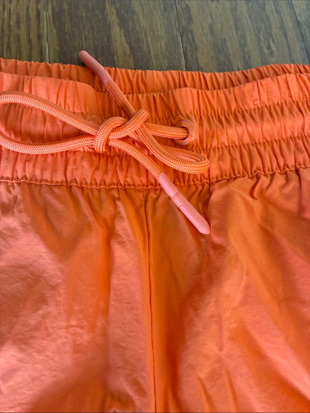 New Balance Men's Bright Orange Athletic 7" Inseam Shorts - Picture 3 of 8